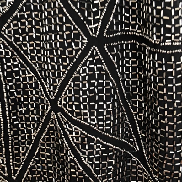 Olive & OAK Beaded sequin muscle shirt tank top. Fits oversized Small & Medium - Picture 11 of 12